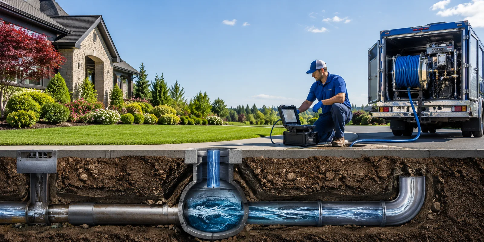 Drainage restoration information for Pocono Lake, PA
